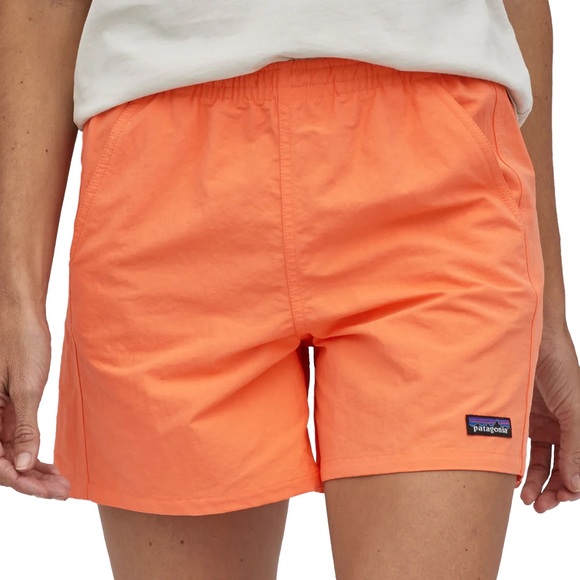 Patagonia Women’s Baggies Shorts - 5 in M Orange - Picture 1 of 4